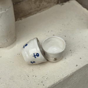 Le Piccolo Cup - Blue Flowers